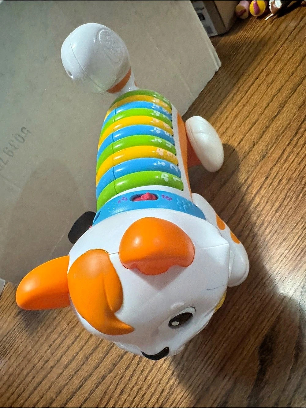 Leapfrog cat kitten Xylophone Rainbow Learning Toy